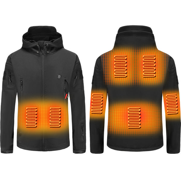 Smart Usb Charging Self-Heating Windproof Jacket - Super Amazing Store