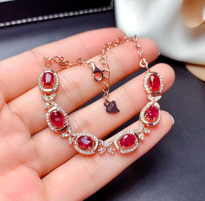 Natural New Burnt Ruby Bracelet - Super Amazing Store