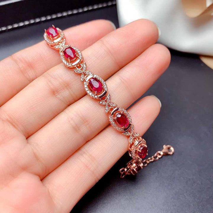 Natural New Burnt Ruby Bracelet - Super Amazing Store