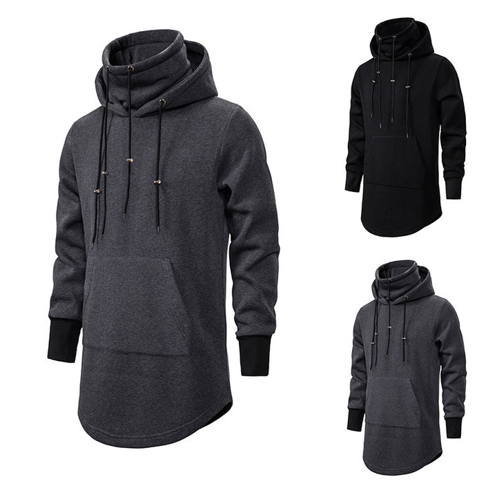 Men's Casual Hooded Sweater Long Pullover Sweater - Super Amazing Store