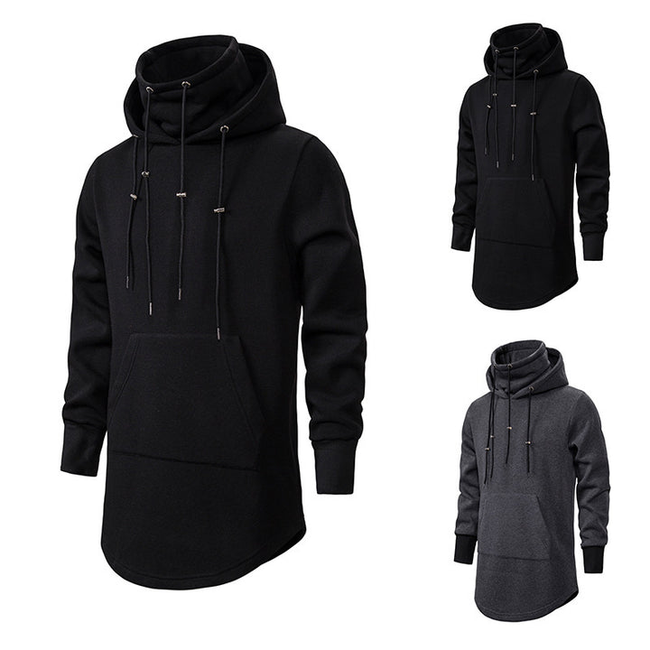 Men's Casual Hooded Sweater Long Pullover Sweater - Super Amazing Store