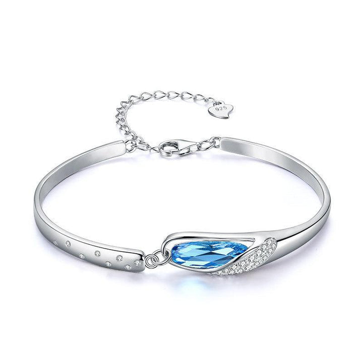 S925 Sterling Silver Bracelet Twelve Constellation Crystal Bracelet - Super Amazing Store