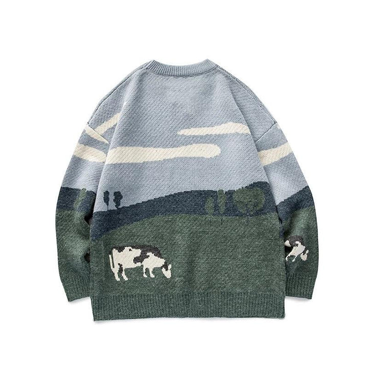Korean Casual Knitted Sweater - Super Amazing Store