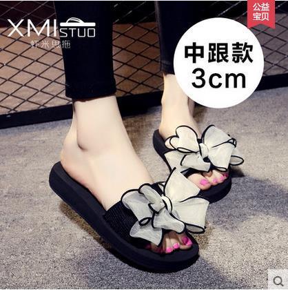 Summer ladies' slippers, butterflies, butterflies, sandals, sandals, slippers and antiskid slippers - Super Amazing Store