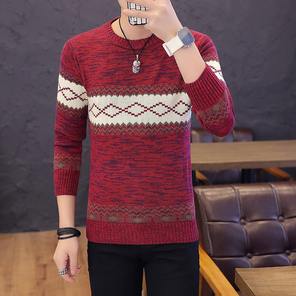 Round Neck Long Sleeve Bottoming Sweater - Super Amazing Store