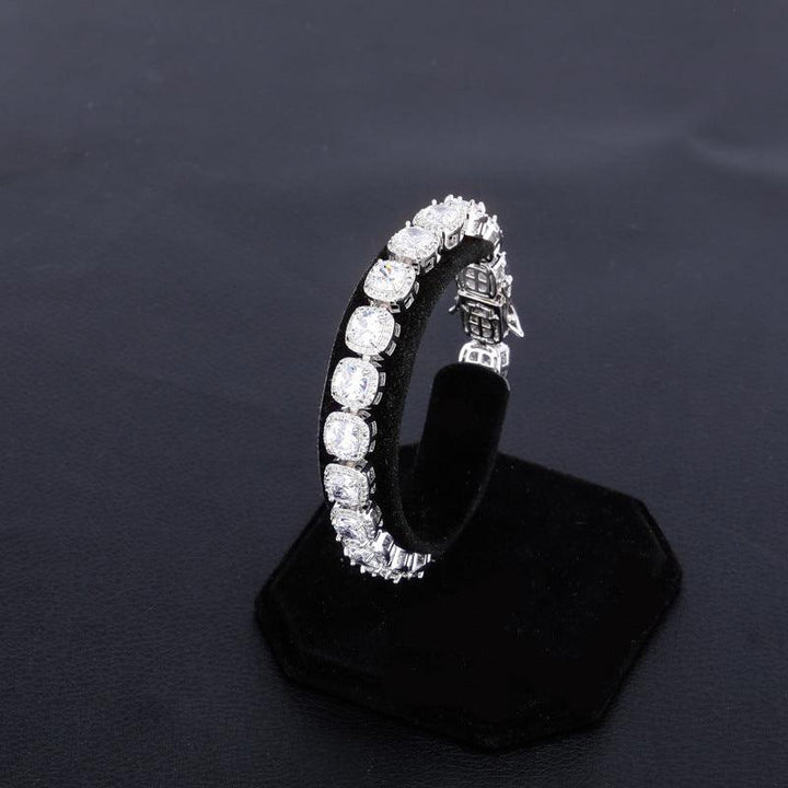 Hip-hop square zircon trendy bracelet - Super Amazing Store