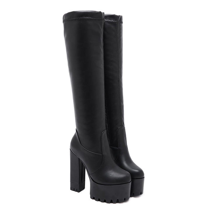 Knee-high elastic boots for women - Super Amazing Store