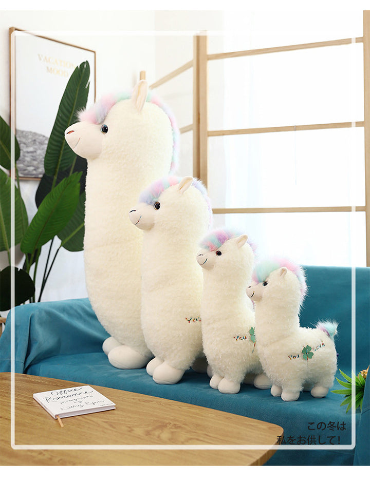 Plush Alpaca Pillow