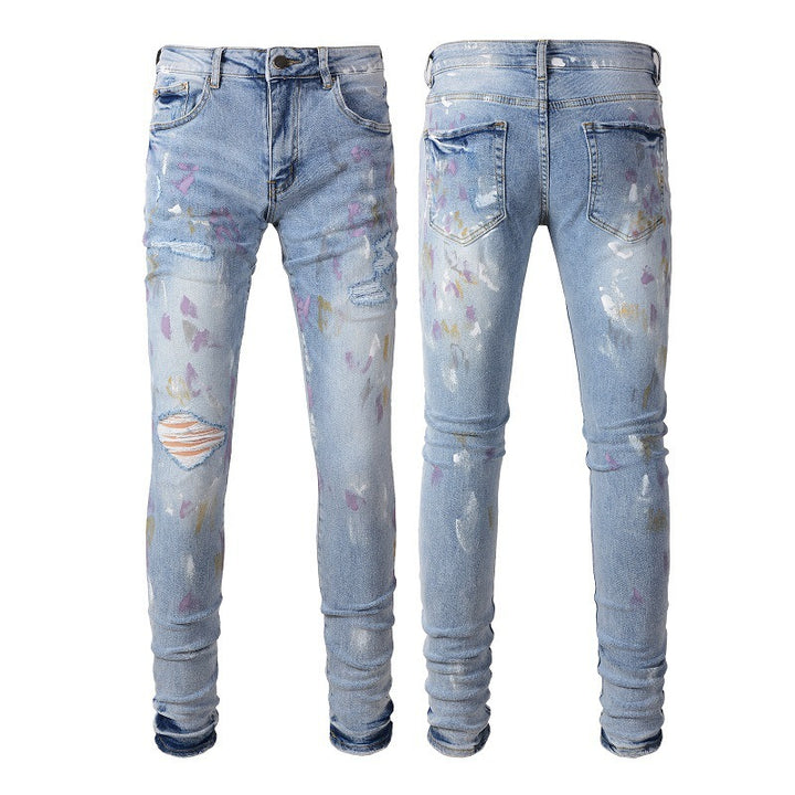 Jeans Slim Fit Skinny Pants Q2