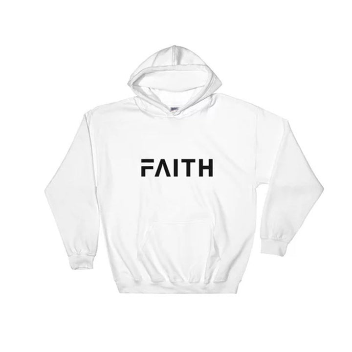 Faith Letter Print Women Hoodie Q2