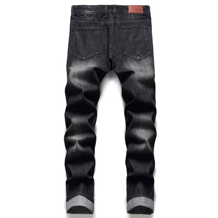 Men's Jeans Black Ripped Plus Size Washed-Super Amazing Store