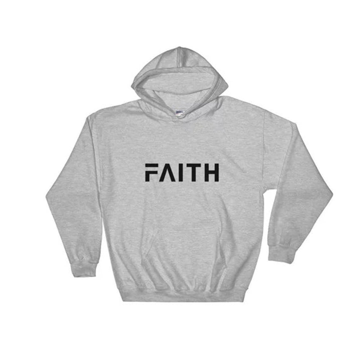 Faith Letter Print Women Hoodie Q2