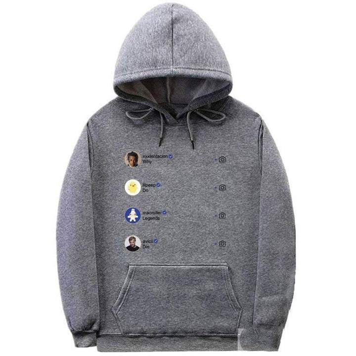 A man in a hooded sweater - Super Amazing Store