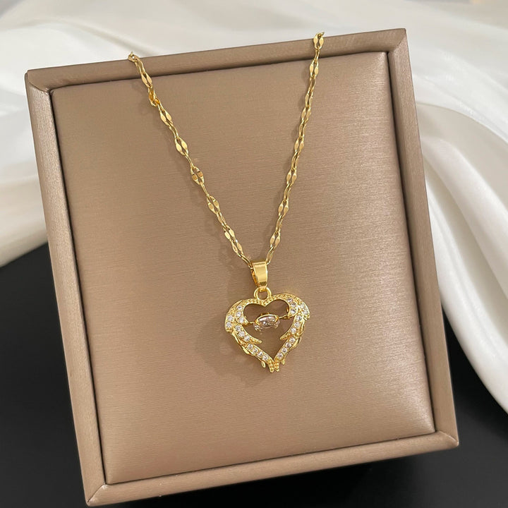 Love Smart Necklace Female Phenix Dance In The Sky Cold Style Luxury Temperament Clavicle Chain Super Amazing Store