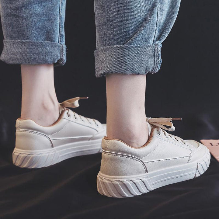 White shoes casual ins flat shoes - Super Amazing Store