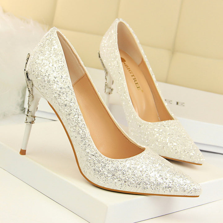 Glitter Base High Heels - Super Amazing Store