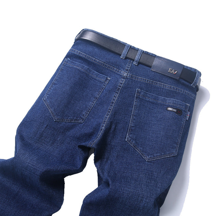 Jeans men's straight loose Q2