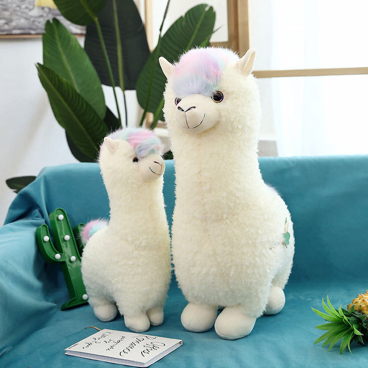 Plush Alpaca Pillow