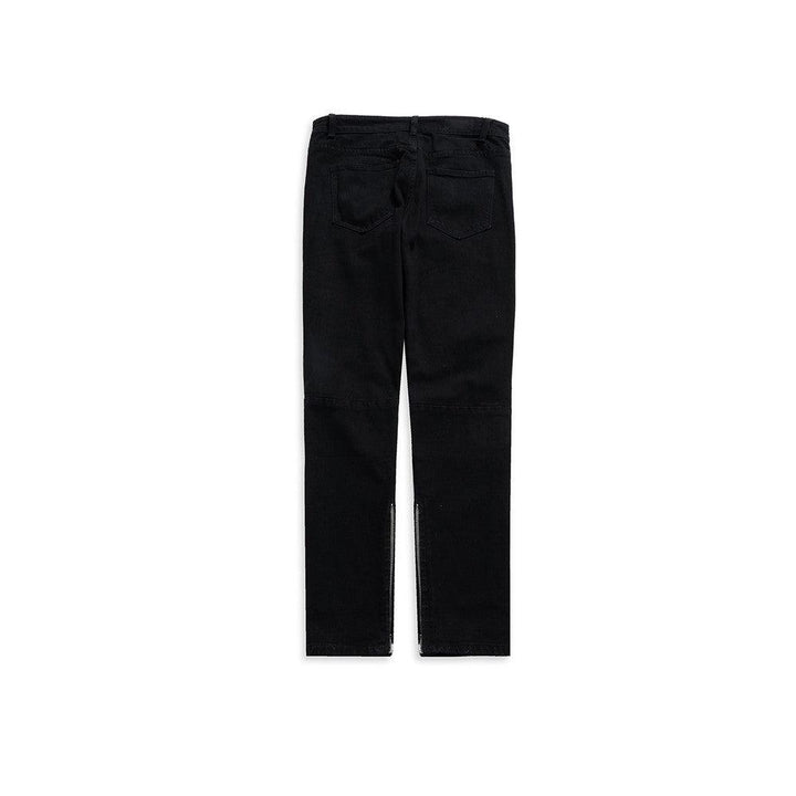 Zipper trousers high street jeans trend - Super Amazing Store