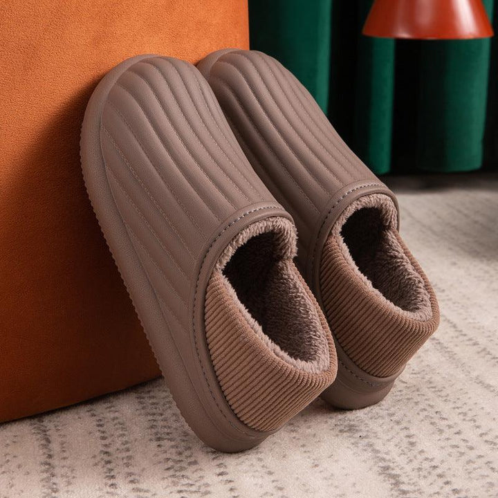 Waterproof Slippers EVA Plush Slippers Women - Super Amazing Store