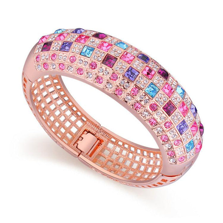 Crystal bracelet full diamond bracelet - Super Amazing Store