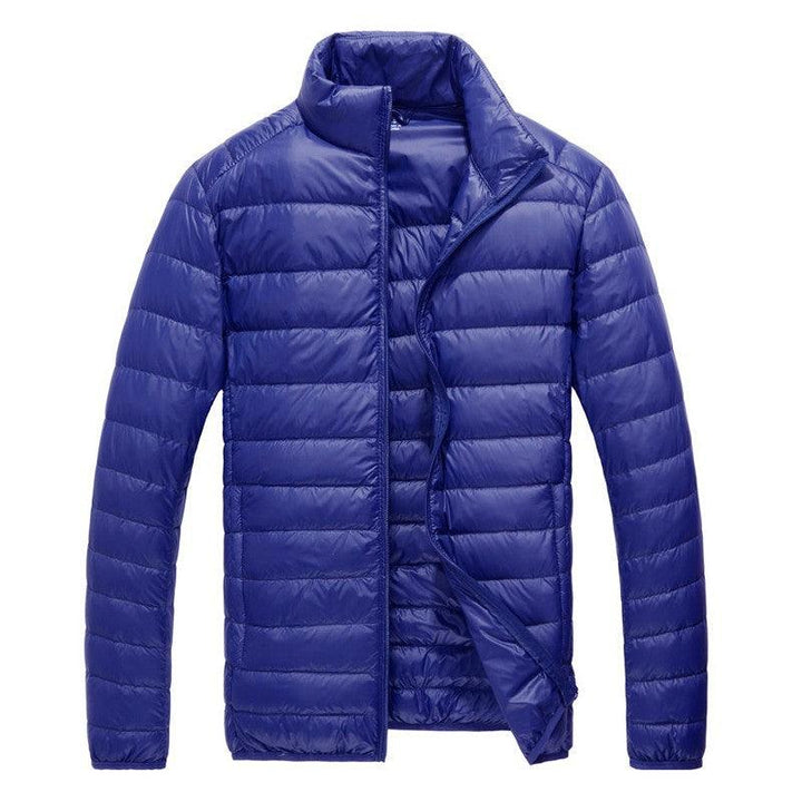 Down Jacket Men Fall Winter Men's Youth Lightweight Stand-up - Super Amazing Store