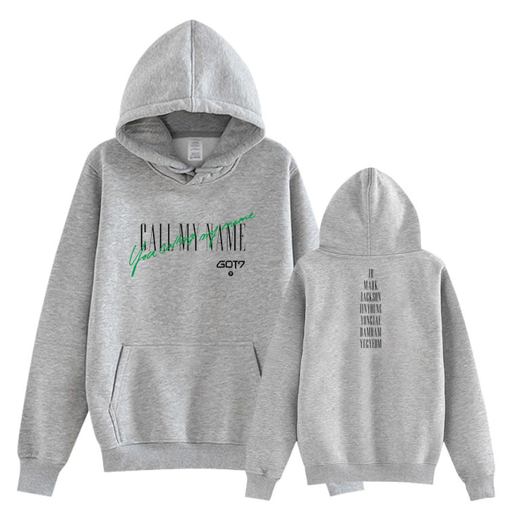 Pullover Printed Grey Hoodie - Super Amazing Store