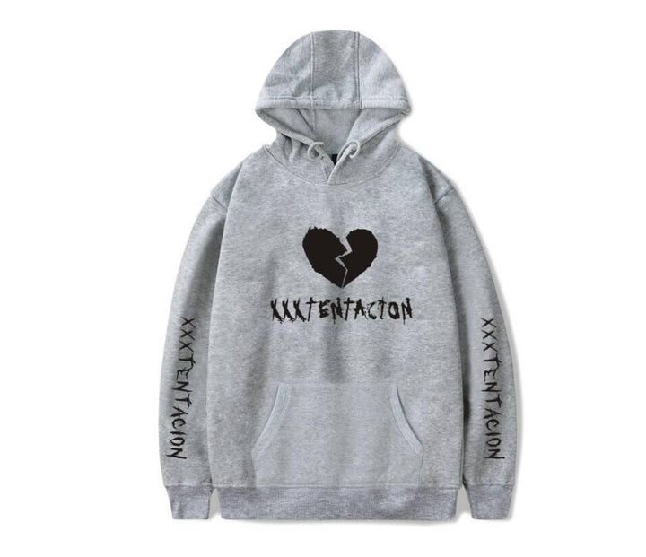 Heart Design Pullover Hoodie Q2