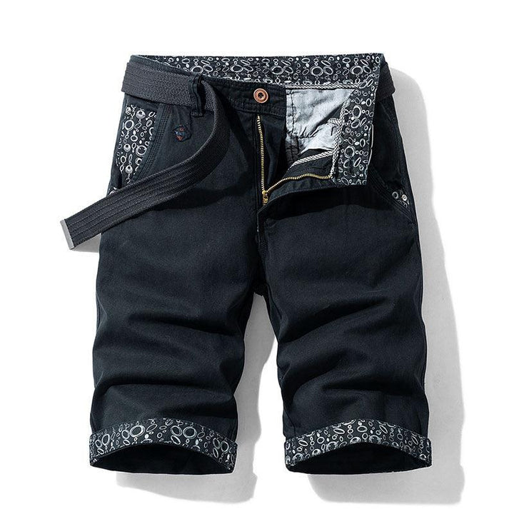 Digital Printing Workwear Casual Shorts For Young Men - Super Amazing Store