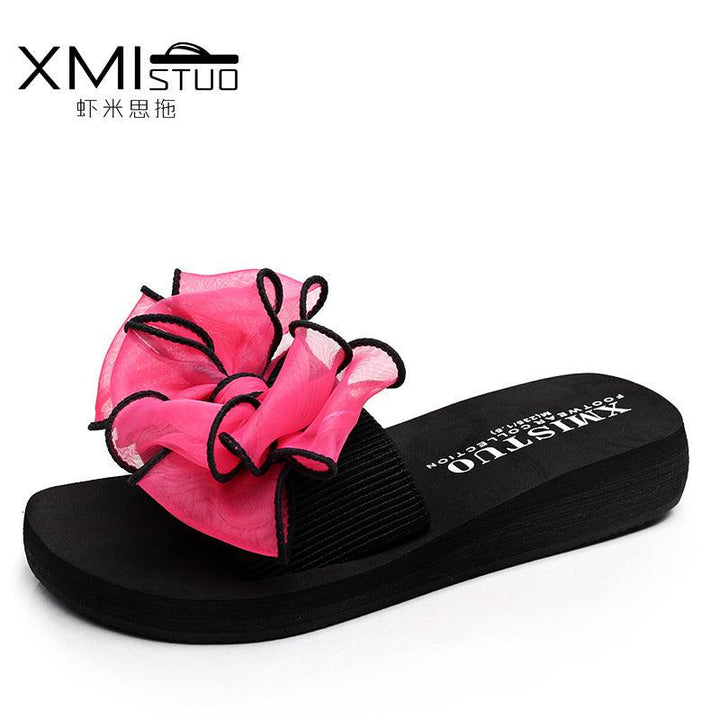 Summer ladies' slippers, butterflies, butterflies, sandals, sandals, slippers and antiskid slippers - Super Amazing Store