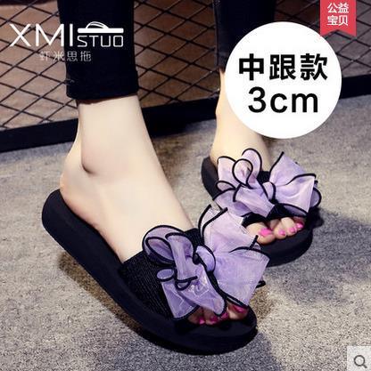 Summer ladies' slippers, butterflies, butterflies, sandals, sandals, slippers and antiskid slippers - Super Amazing Store