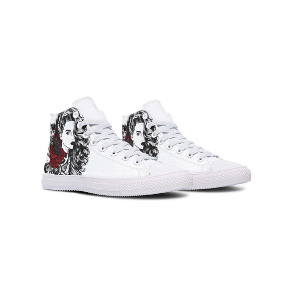 Printed Couple High-top Canvas Shoes - Super Amazing Store