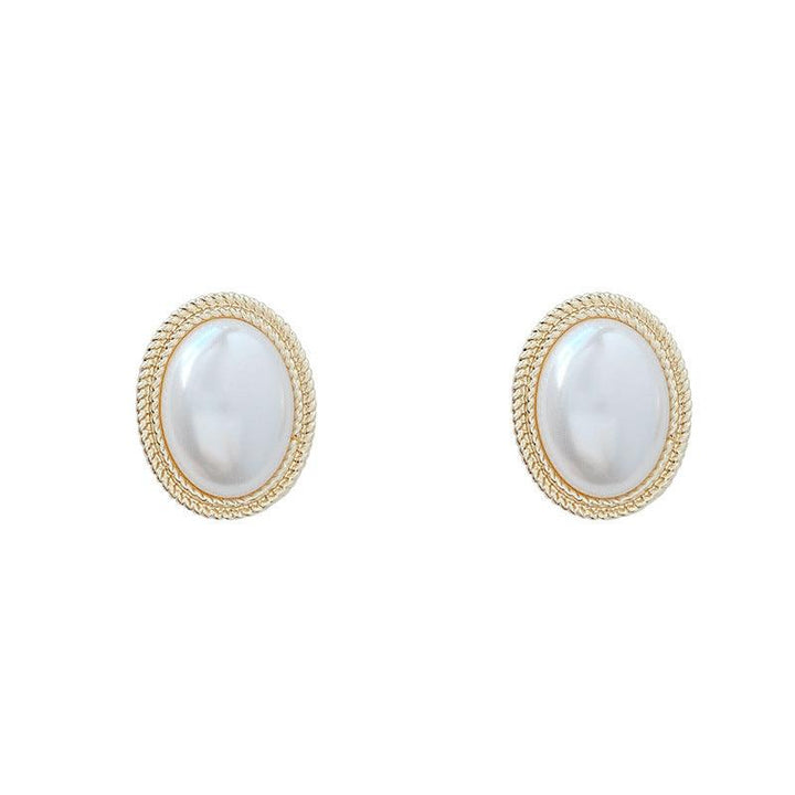 French Retro Hepburn Baroque Pearl Ears - Super Amazing Store