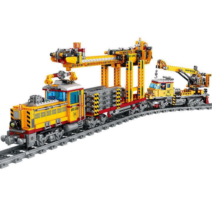 Military Electric Train Track Toy Children's Assembly Super Amazing Store