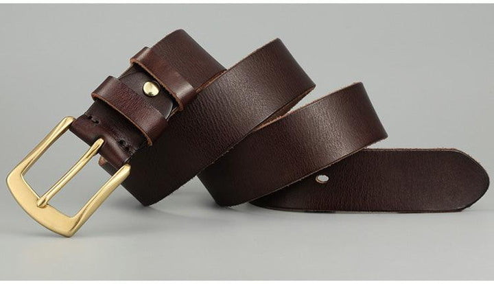 Handmade Casual Trend Men's Belts Cowhide - Super Amazing Store