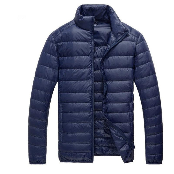 Down Jacket Men Fall Winter Men's Youth Lightweight Stand-up - Super Amazing Store