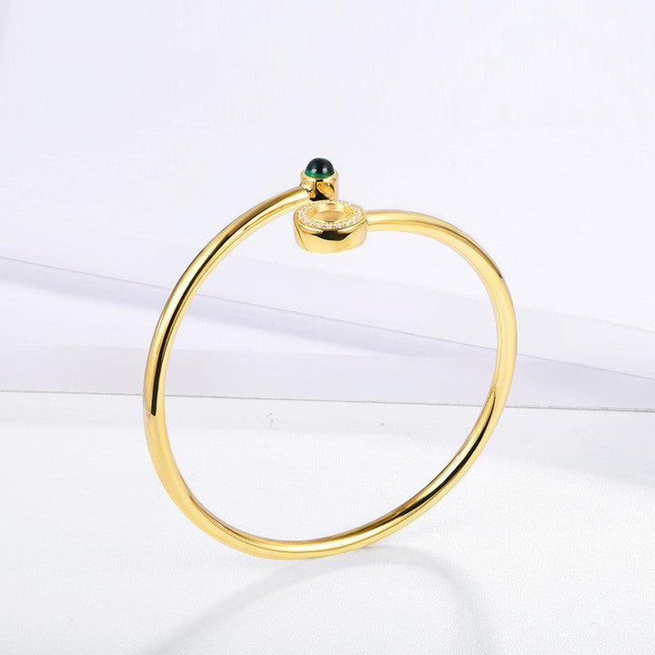 Fashion Emerald Women Bangle Street Bracelet - Super Amazing Store