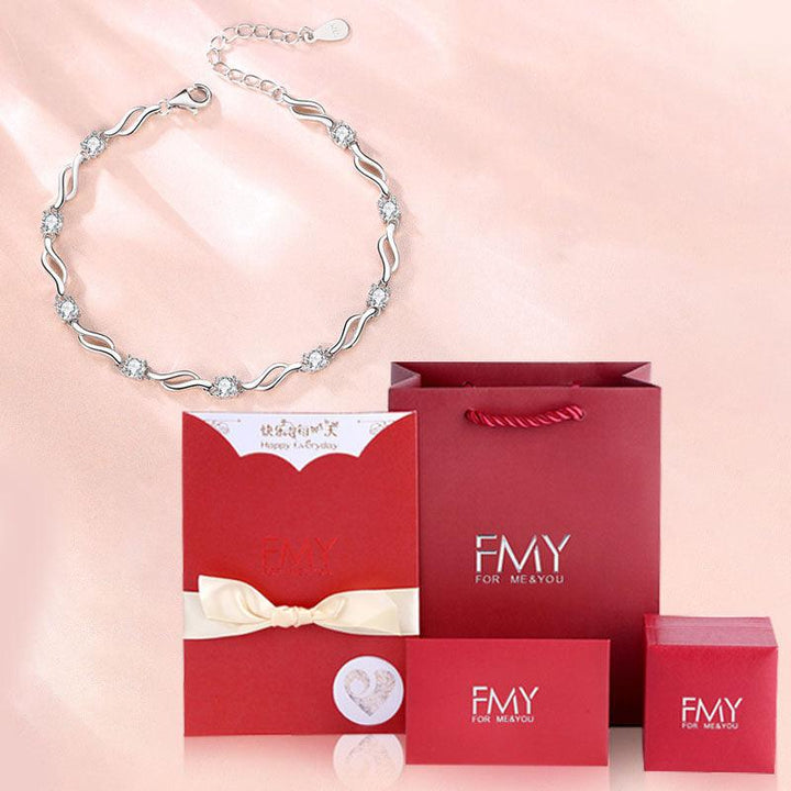 Fashion Simple Retro Sterling Silver Bracelet - Super Amazing Store