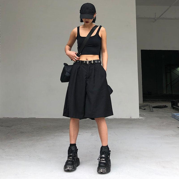 Straight Casual Summer Loose Suit Shorts For Men And Women - Super Amazing Store