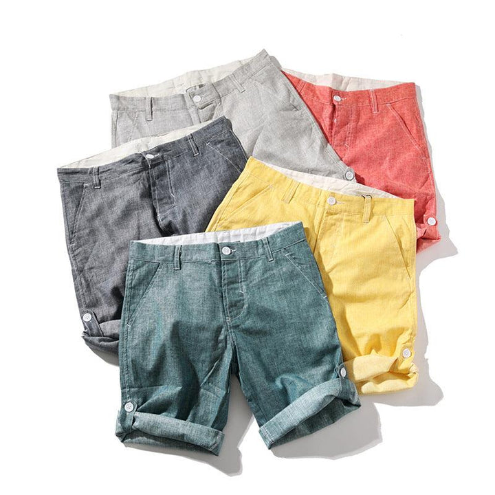 New linen shorts men - Super Amazing Store