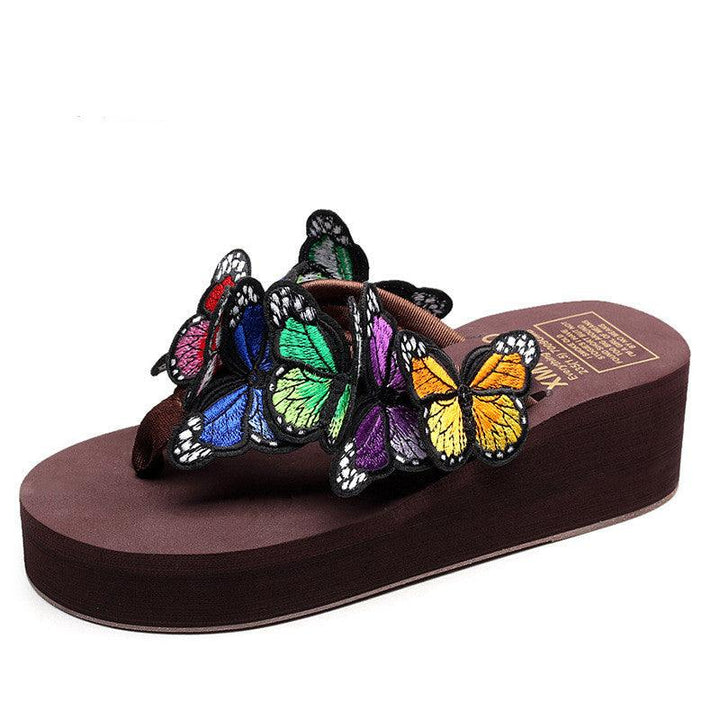 Handmade slippers butterfly sandals and slippers - Super Amazing Store