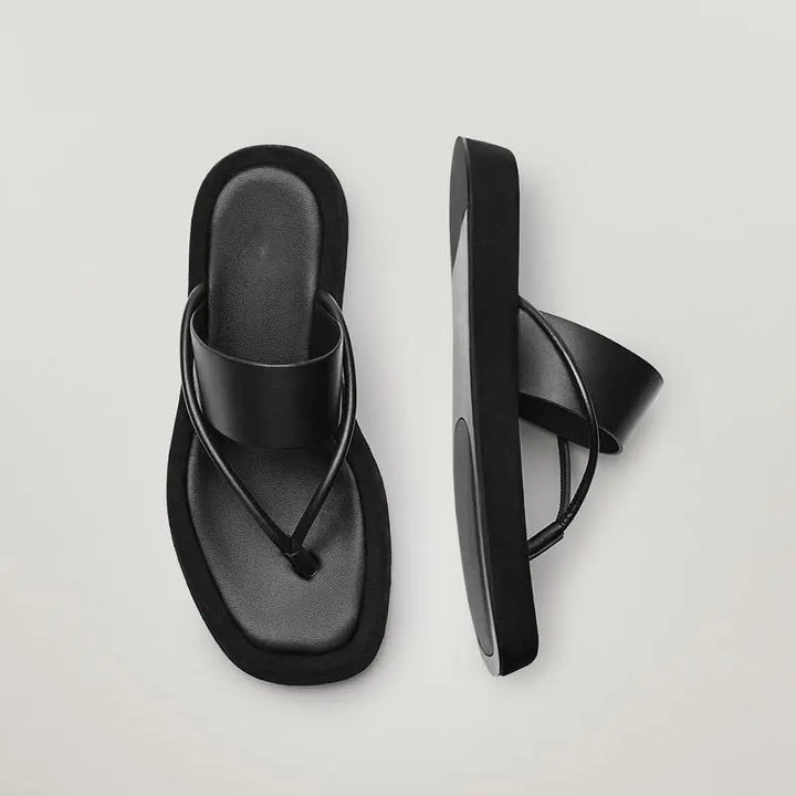2023 Summer Slippers Women Flip Flops Thick Sole Platform Sandals Ladies Gladiator Flat Beach Shoes Casual Outdoor Slides - Super Amazing Store