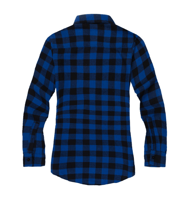 Mens Fashion Hip Hop Shirts Streetwear Urban Clothing Hiphop Men Clothes Plaid Zipper Shirt - Super Amazing Store