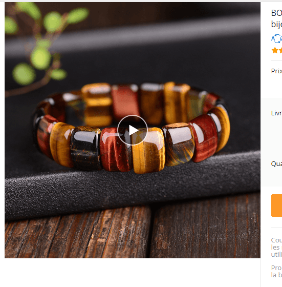 Natural color tiger eye stone tiger eye stone red yellow blue hand row bracelet bracelet men and women couple gift - Super Amazing Store