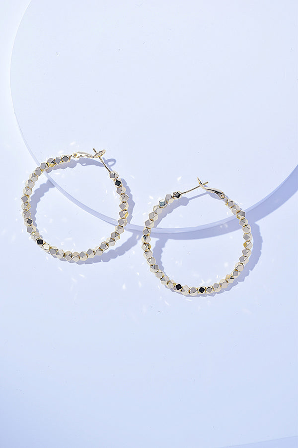 Alloy Hoop Earrings Trendsi