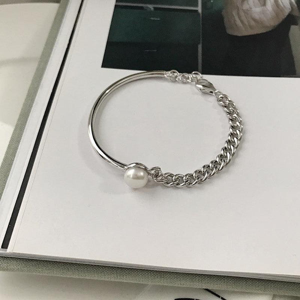 Asymmetrical pearl bracelet women - Super Amazing Store