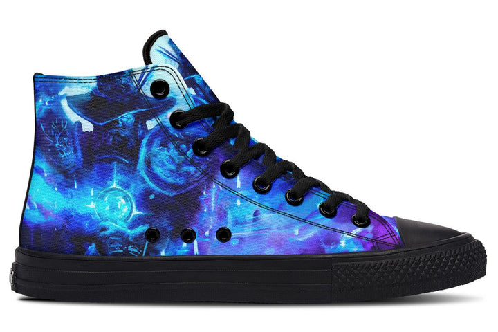 Printed Couple High-top Canvas Shoes - Super Amazing Store