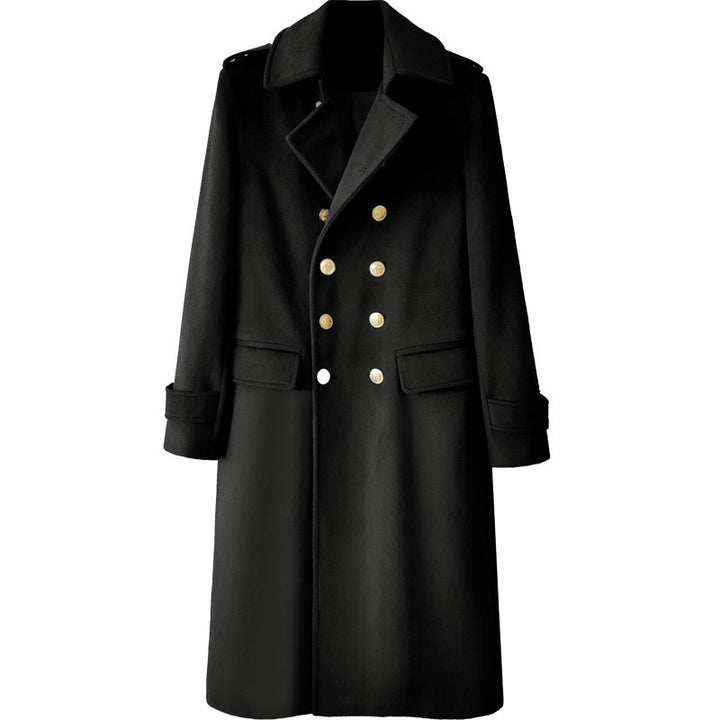 Double Breasted Extended Woolen Coat Q2