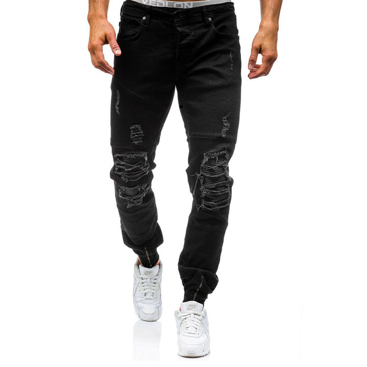 Men's ripped jeans-Super Amazing Store