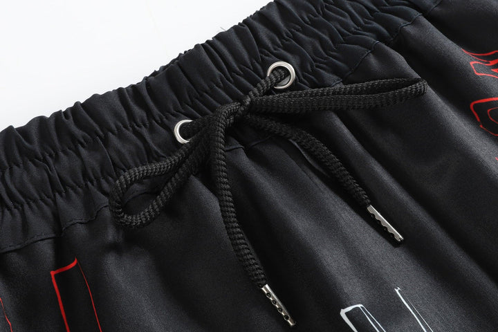 Summer New Men's Casual Sports Shorts Loose Elastic Breathable Beach Pants Men - Super Amazing Store